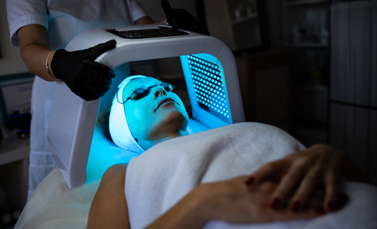 Fab Skin Lab: 1 Ultrasound LED Facial + Custom Facial